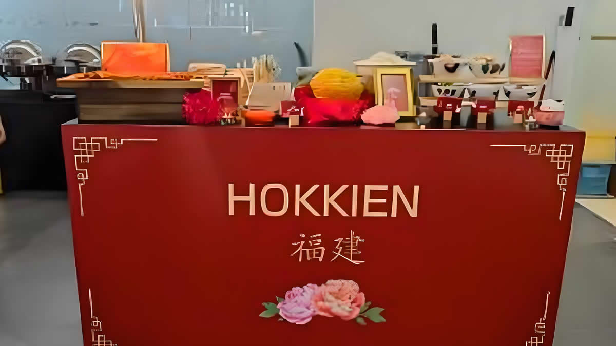 Hokkien Themed Chinese Food Catering Live Station