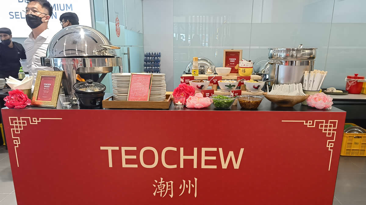 Teochew Themed Chinese Food Catering Live Station