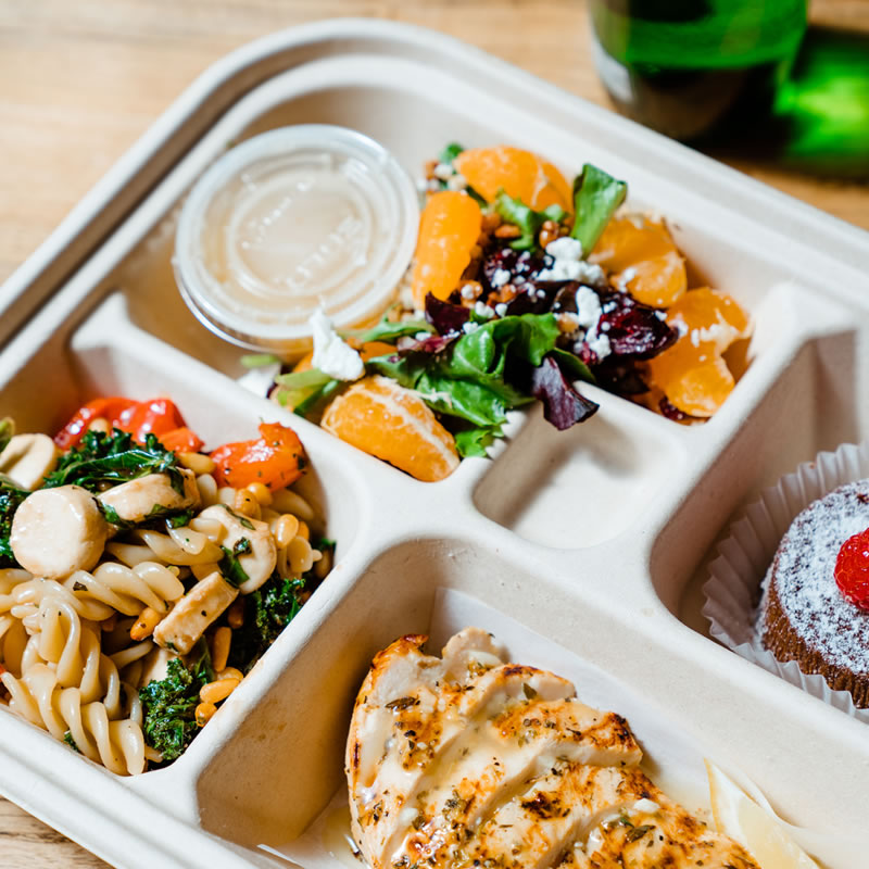 Western & Asian Bento Box Menu