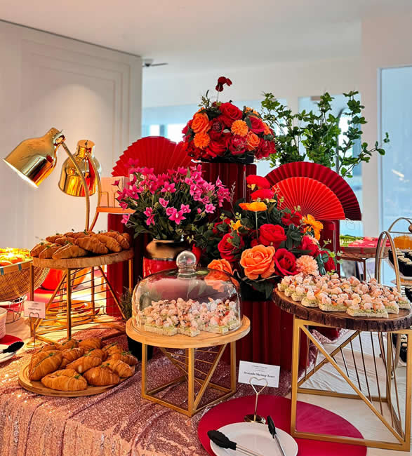 Buffet Catering for CNY Celebration