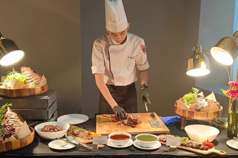 Craving Station With Caterer On Site