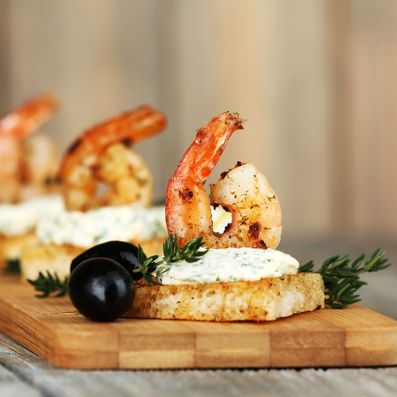Deluxe Canape Menu