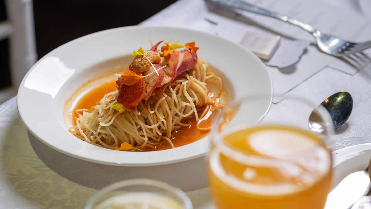 Gourmet Lobster Pasta Western Dish
