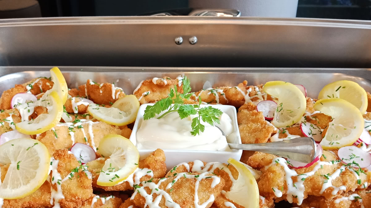 Lemon Fish Fillet in Food Heater