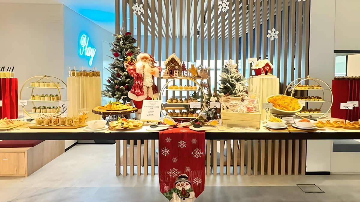 Xmas Celebration For Business Event